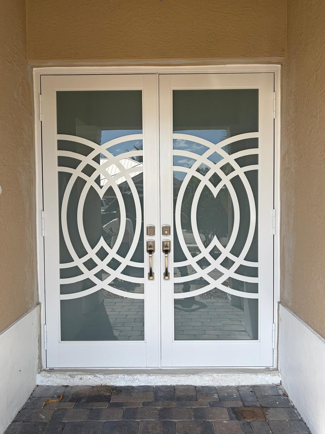 Double door installation