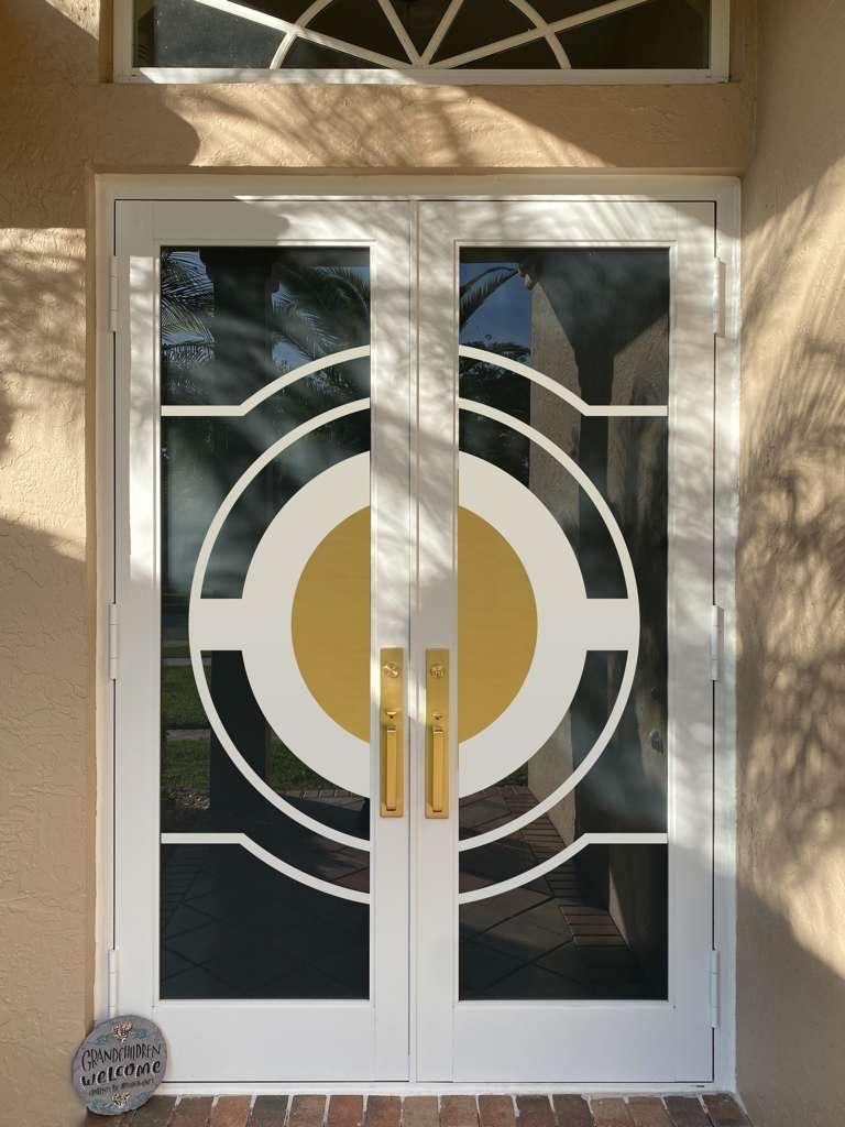 Double door installation